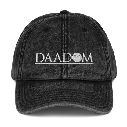 Vintage Cotton Twill Cap - DAADOM Logo