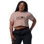 Women’s Crop Top - Black Logo