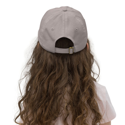 Youth Baseball Cap - White Logo