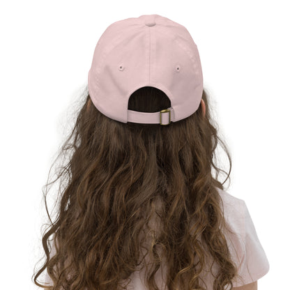 Youth Baseball Cap - White Logo