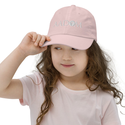 Youth Baseball Cap - White Logo